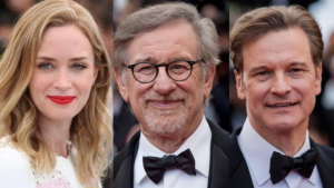 Emily Blunt Steven Spielberg Colin Firth